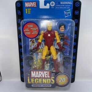 Iron Man Marvel Legends 20th Anniversary Series 6" Action Figure Hasbro New 2022 海外 即決