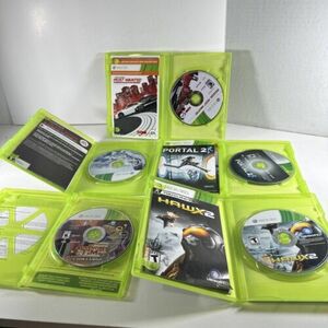 5X Xbox 360 Game HAWKS2 PORTAL2 SSX ANYTIME DUNGEON MOST WANTED Tested 海外 即決