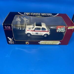 Road Signature 1963 Fiat Abarth 695SS Rally Car 1:18 Diecast Race Drivers 海外 即決