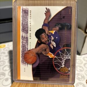 2000-01 Upper Deck Kobe Bryant "Purple Reign #435 NBA Los Angeles Lakers HOF 海外 即決