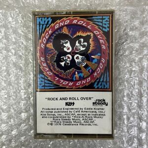 KISS ROCK AND ROLL OVER CASSETTE TAPE with Calling Dr. Love - VINTAGE 海外 即決