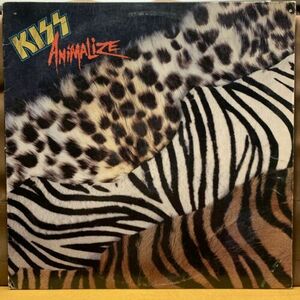 KISS - ANIMALIZE - バイナル LP - G+/VG - Spin Cleaned 海外 即決