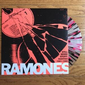 The Ramones Still More Stuff Rarities 1981 - 1989 バイナル LP Record Splatter NM 海外 即決