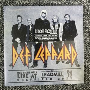 Def Leppard LP 新品未開封 One Night Only 2024 2 X New Colour Vinyl 海外 即決