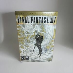 PC Final Fantasy XIV Online Collectors Edition Complete Big Box Rare Journal New 海外 即決