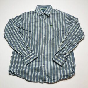 American Eagle Men’s Vintage Fit Striped Long Sleeve Button Up Shirt Size Medium 海外 即決