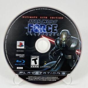 Star Wars Force Unleashed Ultimate Sith Edition PlayStation 3 PS3 Disc Only! 海外 即決