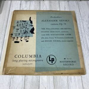 アンディ　ウォーホル Cover Alexander Nevsky Cantata Op 78 Prokofiev LP Columbia 1949 海外 即決