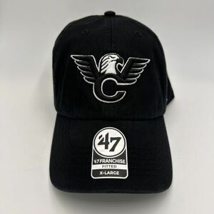 New Wilson Combat Hat ‘47 Brand Franchise Black Fitted Cap Size XL 海外 即決