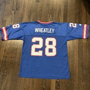 New York Giants Jersey Wheatley Mens Size 52 XL Blue Starter Vintage 海外 即決