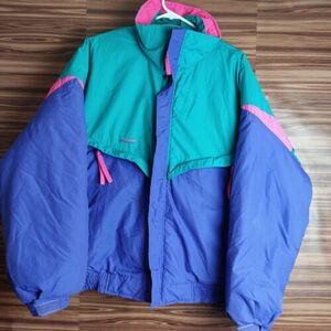 Columbia Radial Sleeve Men's Windbreaker Sz M 海外 即決