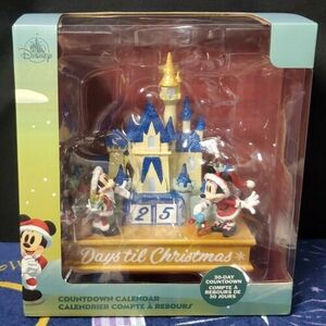 2020 Disney Parks Christmas Holiday Mickey & Minnie Castle Countdown Calendar 海外 即決