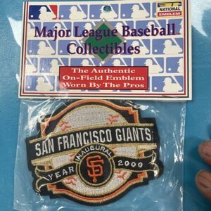 SAN FRANCISCO GIANTS EMBROIDERED PATCH - ORIGINAL Worn BY THE PRO 海外 即決