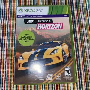 Forza Horizon (Microsoft Xbox 360, 2009) Not For Resale No Manual 海外 即決