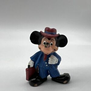 Disney Mickey Mouse Business Suit PVC Figure by Applause 2 inch Toy 海外 即決