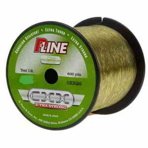 P-Line CXXQG17 CXX X-Tra Strong Mono 600yd Spool Moss Green 1/4Lb Fish Equipment 海外 即決