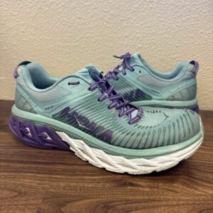 ホカ オネ オネ Arahi 2 ランニング Shoes Sneakers Classic Green Purple Men’s Sz 10 海外 即決