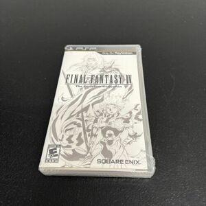 Final Fantasy IV: The Complete Collection (Sony PSP, 2011) NEW/SEALED BN26 海外 即決