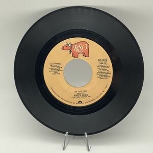ANDY GIBB I JUST WANT To Be / YOUR EVERYTHING / IN THE END 45 RPM RECORD 016 海外 即決