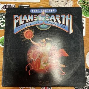 Paul Kantner - Planet Earth ロックン・ロール / Orchestra [1983 Used バイナル Record LP] 海外 即決