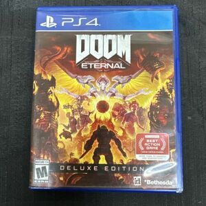 Doom Eternal Deluxe Edition - Sony PlayStation 4 海外 即決