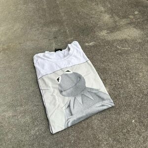 Vintage T Shirt Y2K Parody Kermit Clein XL 海外 即決
