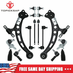 14Pc Front Lower Control Arms Sway Bar End Link for Toyota Camry ES300 1992-1996 海外 即決