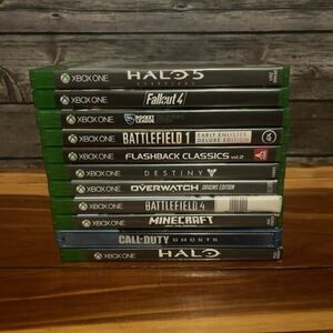 Lot of 11 Xbox One Games Call Of Duty, Halo, Minecraft, Fallout 4 And More! 海外 即決