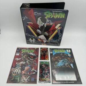 Spawn Todd McFarlane Toys R Us Exclusive Binder with Sealed Booster and Comics 海外 即決