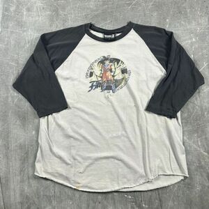 Vintage 1998 Dragon Ball Z Goku 3/4 Sleeve Raglan Shirt 海外 即決