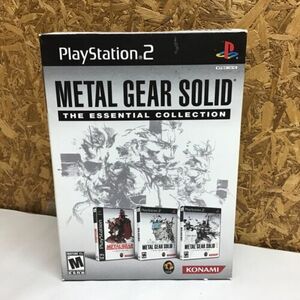 Metal Gear Solid The Essential Collection Sony PlayStation 2 Ps2 Ps1 Excellent 海外 即決