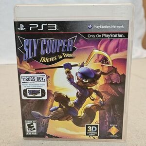 Sly Cooper Thieves in Time PS3 2013 No Manual 海外 即決