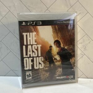 The Last of Us Sony Playstation 3 Factory Sealed + Plastic Protective Case 海外 即決
