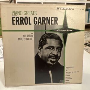 ERROL GARNER/ART TATUM & MORE - PIANO GREATS -LP VINYL RECORD (TA-950) VG+/VG+ 海外 即決