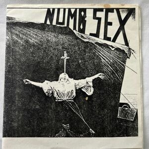 Numb Sex - Target For Demand - INCAS Records - 1984 Punk Hardcore - NM 7" Vinyl 海外 即決