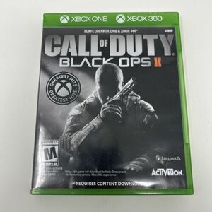 Call of Duty: Black Ops II (Xbox One and Xbox 360, 2012) Free Ship 海外 即決