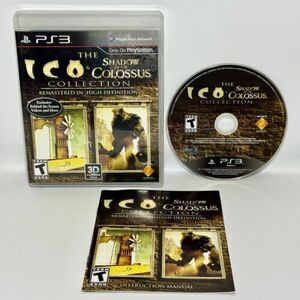 The Ico Shadow of the Colossus Collection PS3 CIB Free Shipping Same Day 海外 即決