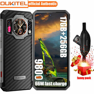 OUKITEL WP21 Night Vision Smartphone 17GB+256GB 120Hz 4G Dual SIM Unlocked Phone 海外 即決