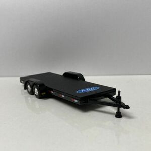 Flatbed Car Trailer Collectible 1/64 Scale Diecast Diorama Model 海外 即決