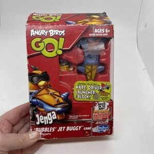 Angry Birds Go! Jenga Rovio Bubbles Jet Buggy Damaged Box 海外 即決