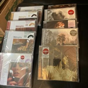 TAYLOR SWIFT [NEW CD] LOT OF 12 - MIDNIGHTS+FOLKLORE+FEARLESS+RED+1989+See List! 海外 即決