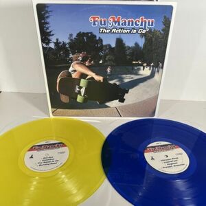 Fu Manchu The Action Is Go Blue Yellow Coloレッド / バイナル LP Record Reissue 2012 海外 即決