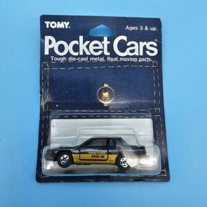 Tomica Tomy Pocket Cars Japan Nissan Silvia RS-X Black Diecast NIB 海外 即決