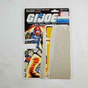 Fast Draw Package or Card backer Actions ARAH G.I. Joe 海外 即決