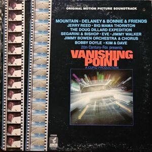 Vanishing Point Orig. Soundtrack LP, Gatefold Amos Records VG+ Condition 海外 即決