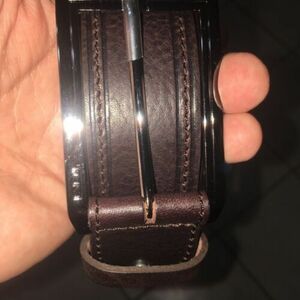 Tumi Belt Size 44 Leather NWOT 海外 即決