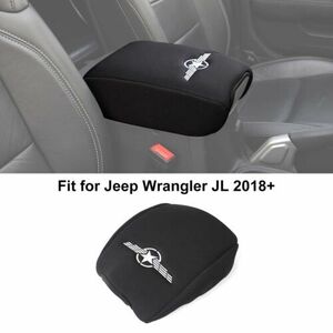 Central Armrest Box Pad Soft Mat Cover for Jeep Wrangler JL JT 2018+ Canvas 海外 即決