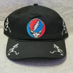 Grateful Dead Steal Your Face Hat Adjustable Snapback Skelton Baseball Cap 海外 即決