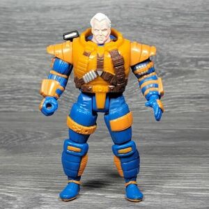 Uncanny X-Men X-Force Cable Toy Biz Marvel 5" Action Figure VTG 1993 NO DOME 海外 即決