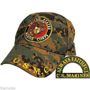 U.S Military Marine Corps EGA Embroidered USMC Licensed Baseball Hat Cap 海外 即決